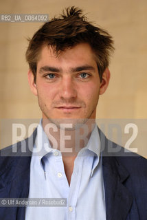 American writer Nick Mc Donell. Paris, June 25, 2008 - ©Ulf Andersen/Rosebud2