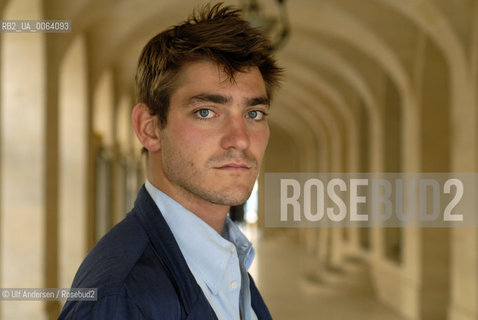 American writer Nick Mc Donell. Paris, June 25, 2008 - ©Ulf Andersen/Rosebud2