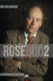 Irish writer John McGahern. Paris, November 28, 1989 - ©Ulf Andersen/Rosebud2