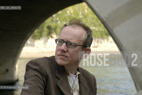 English writer James Meek. Paris, September 28, 2008 - ©Ulf Andersen/Rosebud2