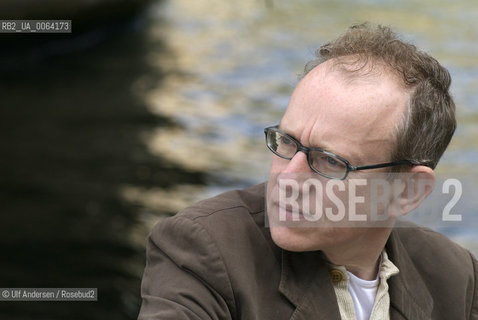 English writer James Meek. Paris, September 28, 2008 - ©Ulf Andersen/Rosebud2