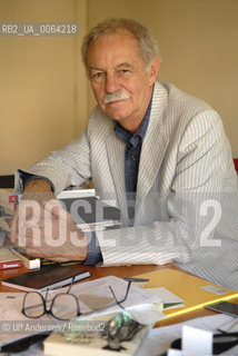 Spanish writer Eduardo Mendoza. Barcelona, May 21, 2007 - ©Ulf Andersen/Rosebud2