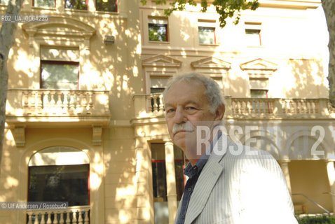 Spanish writer Eduardo Mendoza. Barcelona, May 21, 2007 - ©Ulf Andersen/Rosebud2