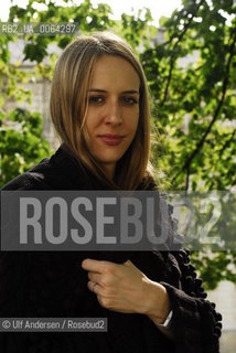 American author and journalist Adrienne Miller. Paris, September 29, 2006 - ©Ulf Andersen/Rosebud2