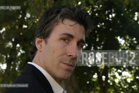 American writer J. Eric Miller. Paris, September 29, 2008 - ©Ulf Andersen/Rosebud2