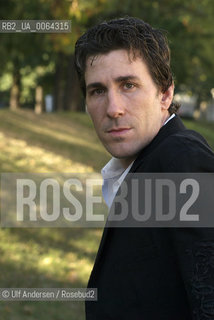 American writer J. Eric Miller. Paris, September 29, 2008 - ©Ulf Andersen/Rosebud2