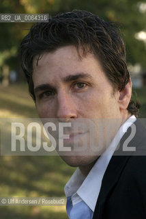 American writer J. Eric Miller. Paris, September 29, 2008 - ©Ulf Andersen/Rosebud2