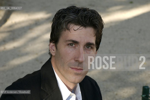 American writer J. Eric Miller. Paris, September 29, 2008 - ©Ulf Andersen/Rosebud2