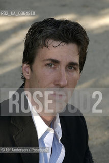 American writer J. Eric Miller. Paris, September 29, 2008 - ©Ulf Andersen/Rosebud2