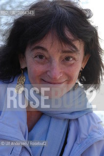 Brazilian ethnologist and writer Betty Mindlin. Paris, september 25, 2006 - ©Ulf Andersen/Rosebud2