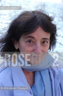 Brazilian ethnologist and writer Betty Mindlin. Paris, september 25, 2006 - ©Ulf Andersen/Rosebud2