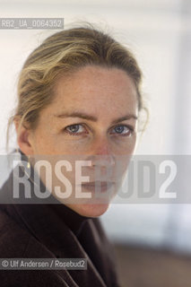 American writer Susan Minot. Paris, February 15, 1995 - ©Ulf Andersen/Rosebud2