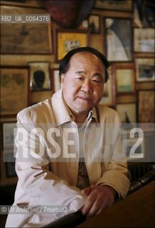 Chinese writer Mo Yan. Saint Malo, June 4, 2006 - ©Ulf Andersen/Rosebud2