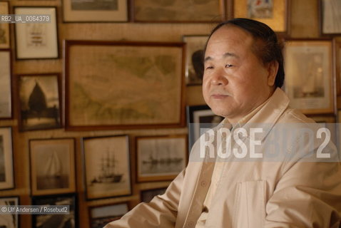 Chinese writer Mo Yan. Saint Malo, June 4, 2006 - ©Ulf Andersen/Rosebud2