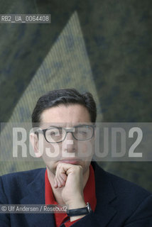 Italian writer Antonio Monda. Paris, March 19, 2010 - ©Ulf Andersen/Rosebud2