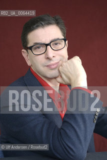 Italian writer Antonio Monda. Paris, March 19, 2010 - ©Ulf Andersen/Rosebud2