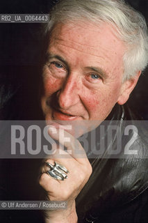 Irish writer John Montague. Paris, November 15, 1990 - ©Ulf Andersen/Rosebud2