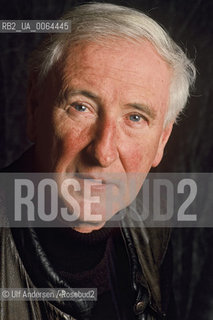 Irish writer John Montague. Paris, November 15, 1990 - ©Ulf Andersen/Rosebud2