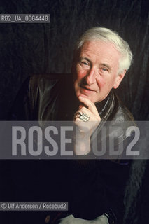 Irish writer John Montague. Paris, November 15, 1990 - ©Ulf Andersen/Rosebud2