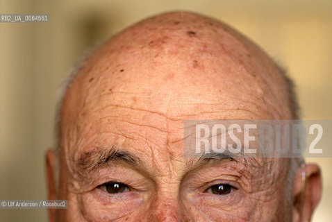 French philosopher Edgar Morin. Paris, September 12, 2008 - ©Ulf Andersen/Rosebud2