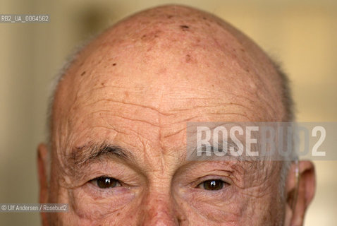 French philosopher Edgar Morin. Paris, September 12, 2008 - ©Ulf Andersen/Rosebud2