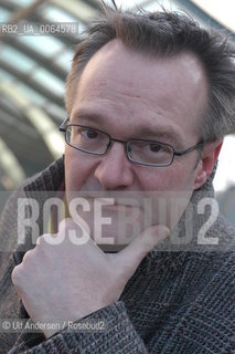 Dutch writer Marcel Moring. Den Haag, February 13, 2003 - ©Ulf Andersen/Rosebud2