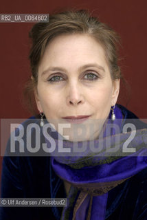 American writer Katherine Mosby. Paris, January 28, 2009 - ©Ulf Andersen/Rosebud2