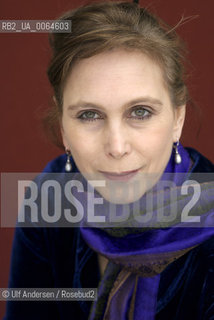 American writer Katherine Mosby. Paris, January 28, 2009 - ©Ulf Andersen/Rosebud2