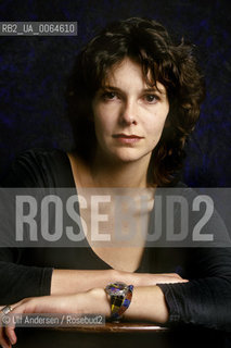 Swiss writer Milena Moser. Paris, June 21, 1996 - ©Ulf Andersen/Rosebud2