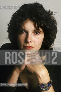 Swiss writer Milena Moser. Paris, June 21, 1996 - ©Ulf Andersen/Rosebud2