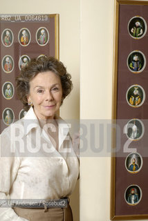 French writer Kenize Mourad at home. Paris; November 9, 2010 ©Ulf Andersen/Rosebud2