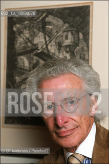 Dutch writer Harry Mulisch. Amsterdam december 18, 2002 - ©Ulf Andersen/Rosebud2