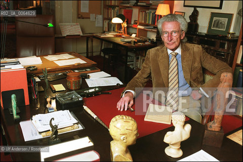 Dutch writer Harry Mulisch. Amsterdam december 18, 2002 - ©Ulf Andersen/Rosebud2