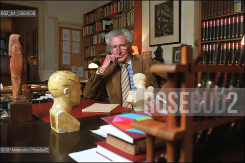 Dutch writer Harry Mulisch. Amsterdam december 18, 2002 - ©Ulf Andersen/Rosebud2