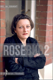 German writer Herta Müller at home. Berlin, January 20, 2001 - ©Ulf Andersen/Rosebud2