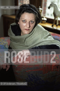 German writer Herta Müller at home. Berlin, January 20, 2001 - ©Ulf Andersen/Rosebud2