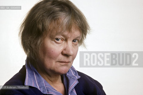 English writer Iris Murdoch. London, March 20, 1987 - ©Ulf Andersen/Rosebud2