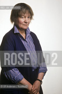 English writer Iris Murdoch. London, March 20, 1987 - ©Ulf Andersen/Rosebud2