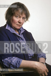 English writer Iris Murdoch. London, March 20, 1987 - ©Ulf Andersen/Rosebud2