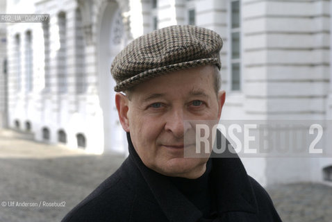 Hungarian writer Peter Nadas. Brussels, March 29, 2009 - ©Ulf Andersen/Rosebud2