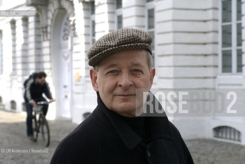 Hungarian writer Peter Nadas. Brussels, March 29, 2009 - ©Ulf Andersen/Rosebud2