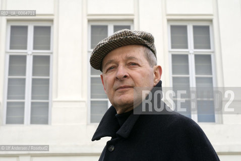 Hungarian writer Peter Nadas. Brussels, March 29, 2009 - ©Ulf Andersen/Rosebud2