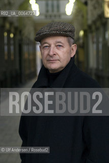 Hungarian writer Peter Nadas. Brussels, March 29, 2009 - ©Ulf Andersen/Rosebud2