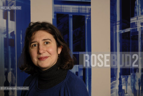 Iranian writer Naïra Nahapetian. Paris, January 9, 2009, - ©Ulf Andersen/Rosebud2