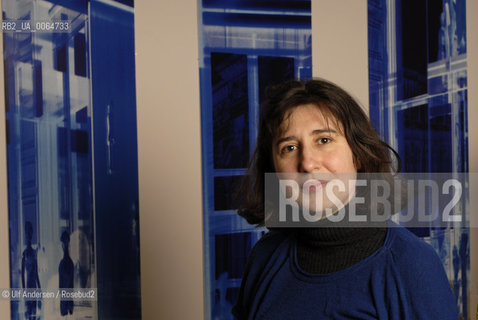 Iranian writer Naïra Nahapetian. Paris, January 9, 2009, - ©Ulf Andersen/Rosebud2