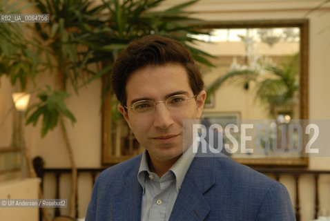 Lebanese writer Alexandre Najjar. Saint Malo, May 12, 2008 - ©Ulf Andersen/Rosebud2