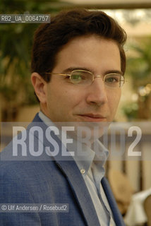 Lebanese writer Alexandre Najjar. Saint Malo, May 12, 2008 - ©Ulf Andersen/Rosebud2