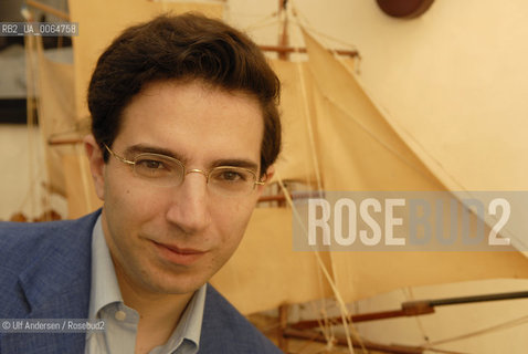 Lebanese writer Alexandre Najjar. Saint Malo, May 12, 2008 - ©Ulf Andersen/Rosebud2