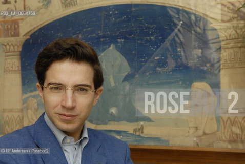 Lebanese writer Alexandre Najjar. Saint Malo, May 12, 2008 - ©Ulf Andersen/Rosebud2