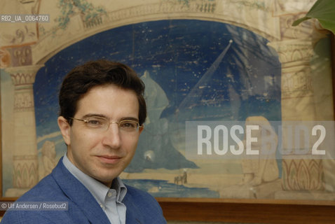 Lebanese writer Alexandre Najjar. Saint Malo, May 12, 2008 - ©Ulf Andersen/Rosebud2